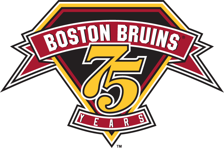 Boston Bruins 1999 Anniversary Logo iron on heat transfer